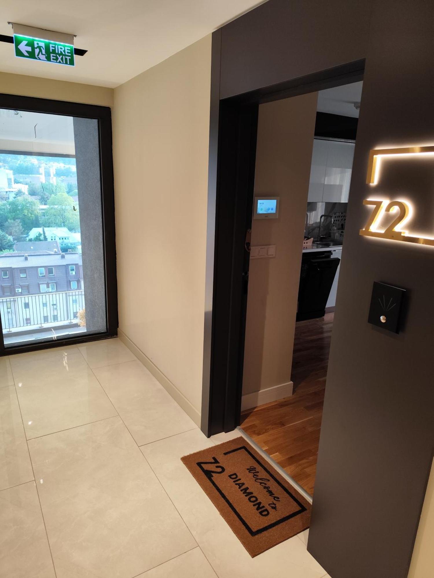 Diamond 72 Apartment , Skopje City - Center, Diamond Residences, Free Parking Kültér fotó