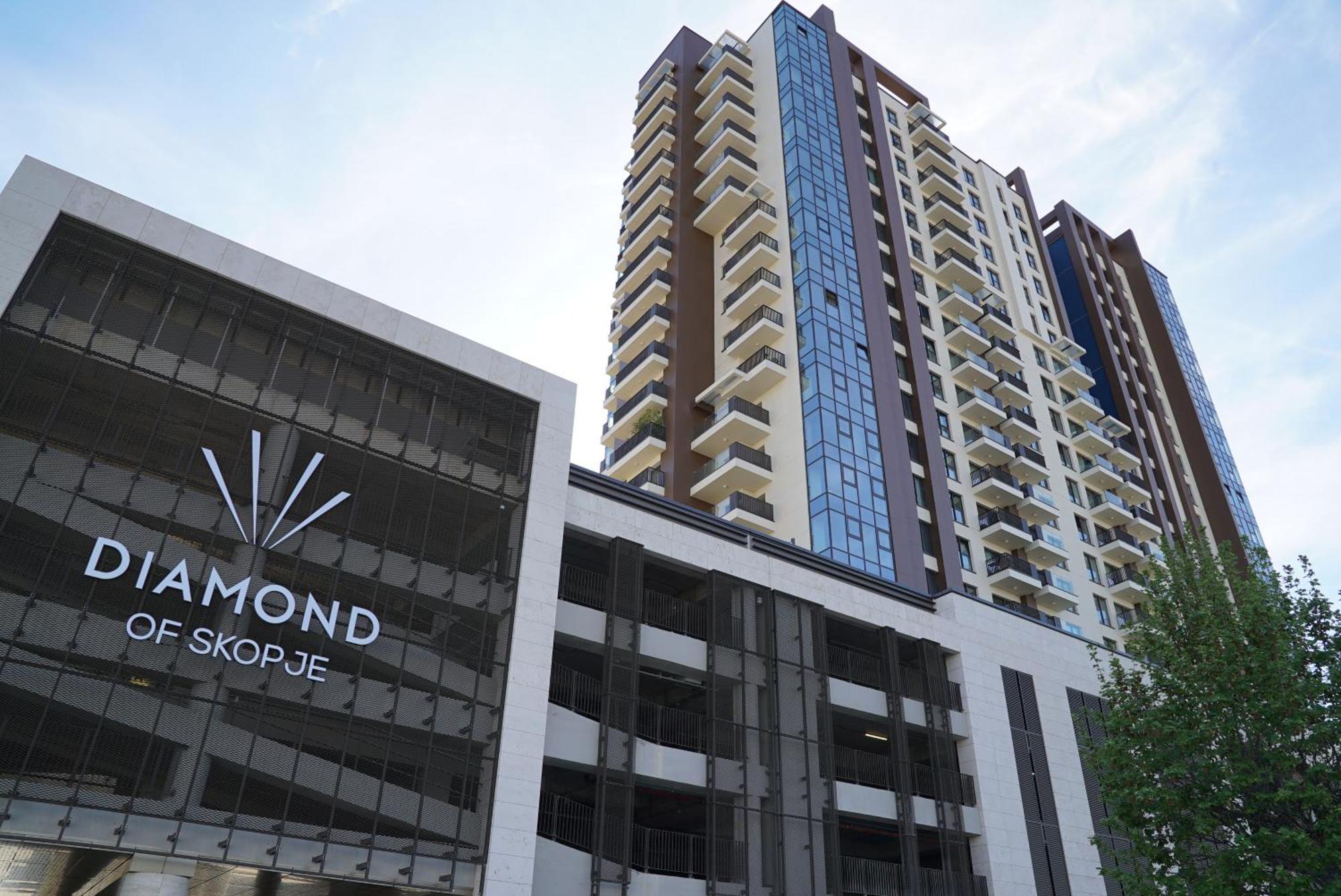 Diamond 72 Apartment , Skopje City - Center, Diamond Residences, Free Parking Kültér fotó